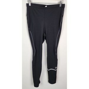 Novara Men's Sz. L Thermal Cycling Reflective Zip Hem Tights
